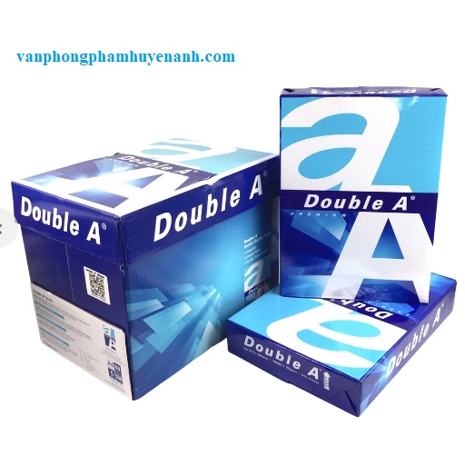 Giấy A4 Double A 80gsm Thái Lan trắng dày Chính Hãng
