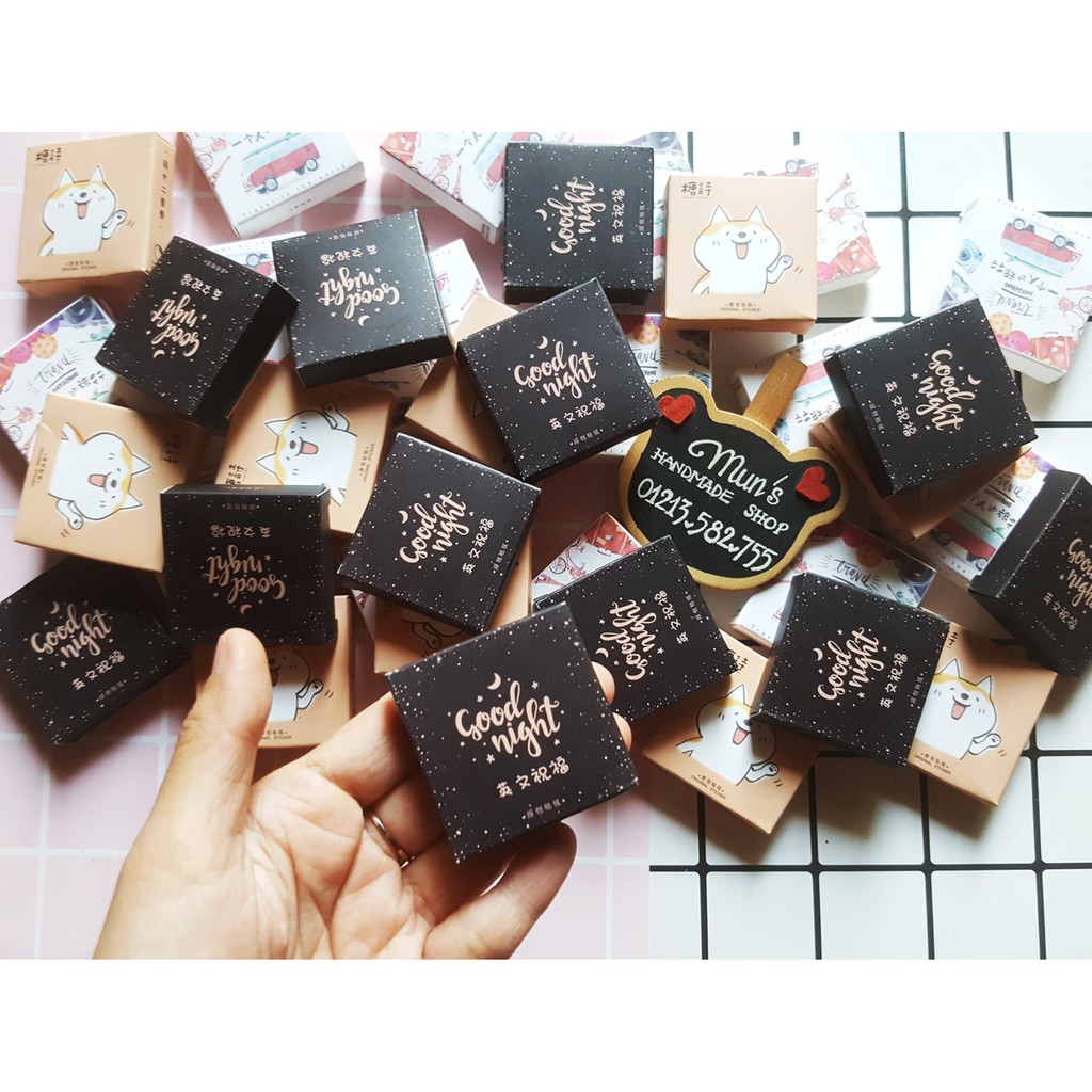 Bộ 45 sticker câu chúc Blessing Wishes