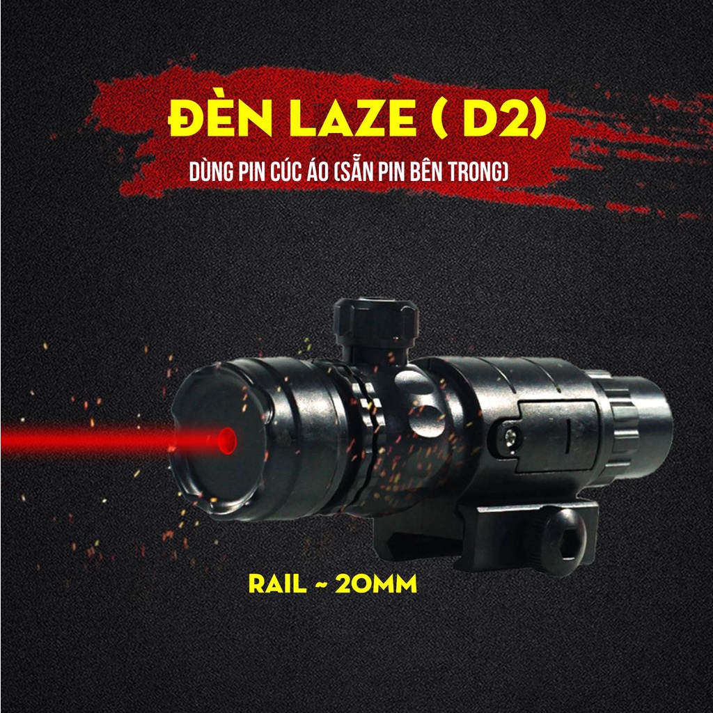 Đèn Pin, Đèn Laze - Phụ Kiện Đồ Chơi Nerf