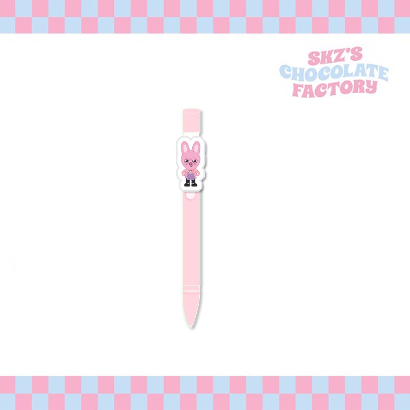 Bút Bi Họa Tiết Hoạt Hình Nhóm Nhạc Kpop Stray Kids Mới