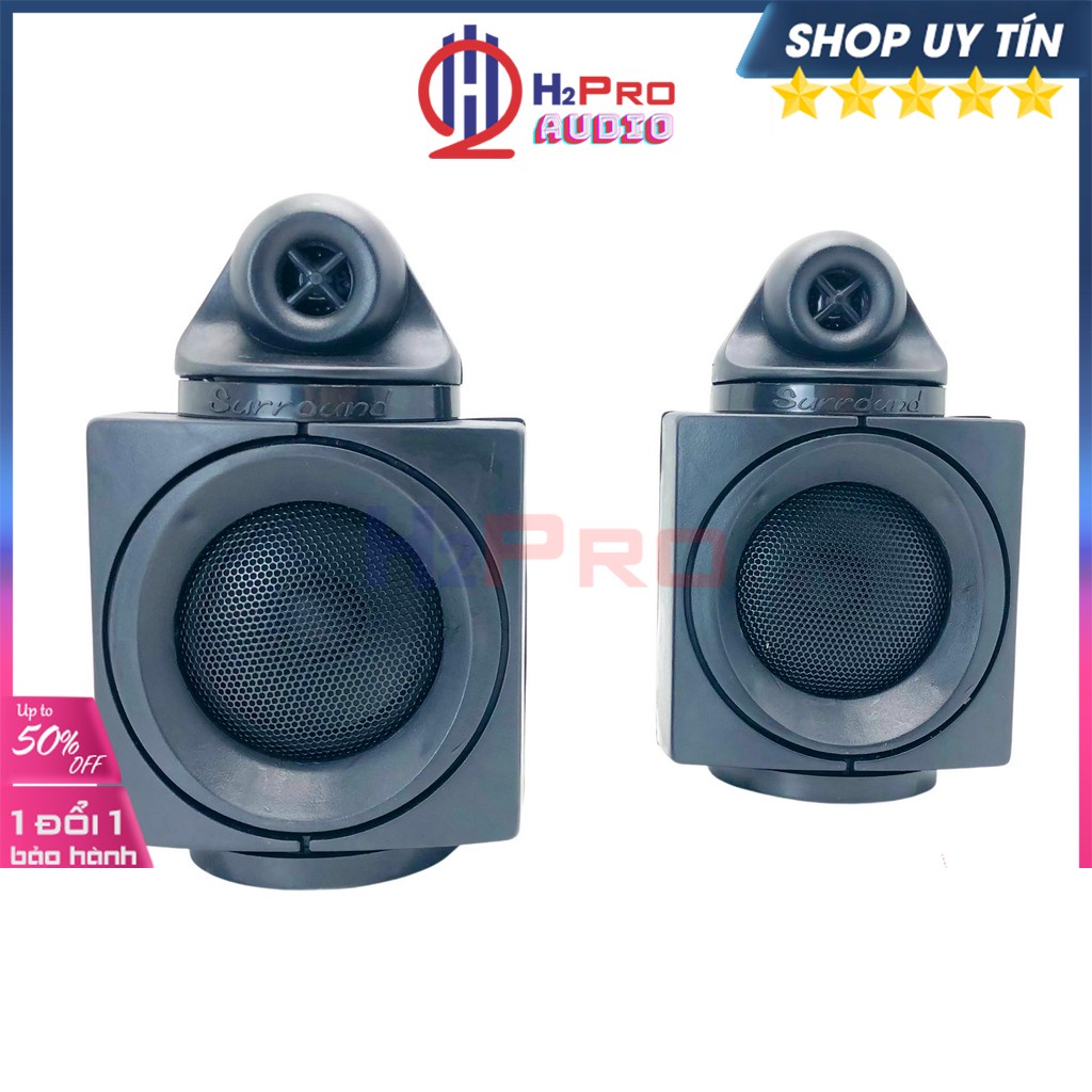 Bộ 4 Loa 2 Trung-2 Treble Thumper AT3040, Loa Nâng Tiếng Treble-Mid Cao Cấp-200W-8 Ôm-Lời Sáng (Tụ Hàn Sẵn)-H2Pro Audio