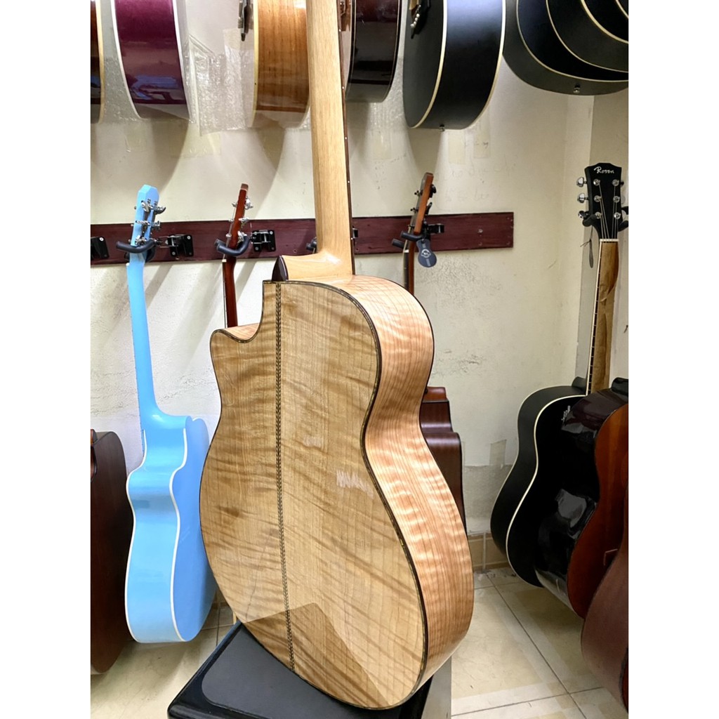 GUITAR BA ĐỜN ACOUSTIC T700 CẨN XÀ CỪ