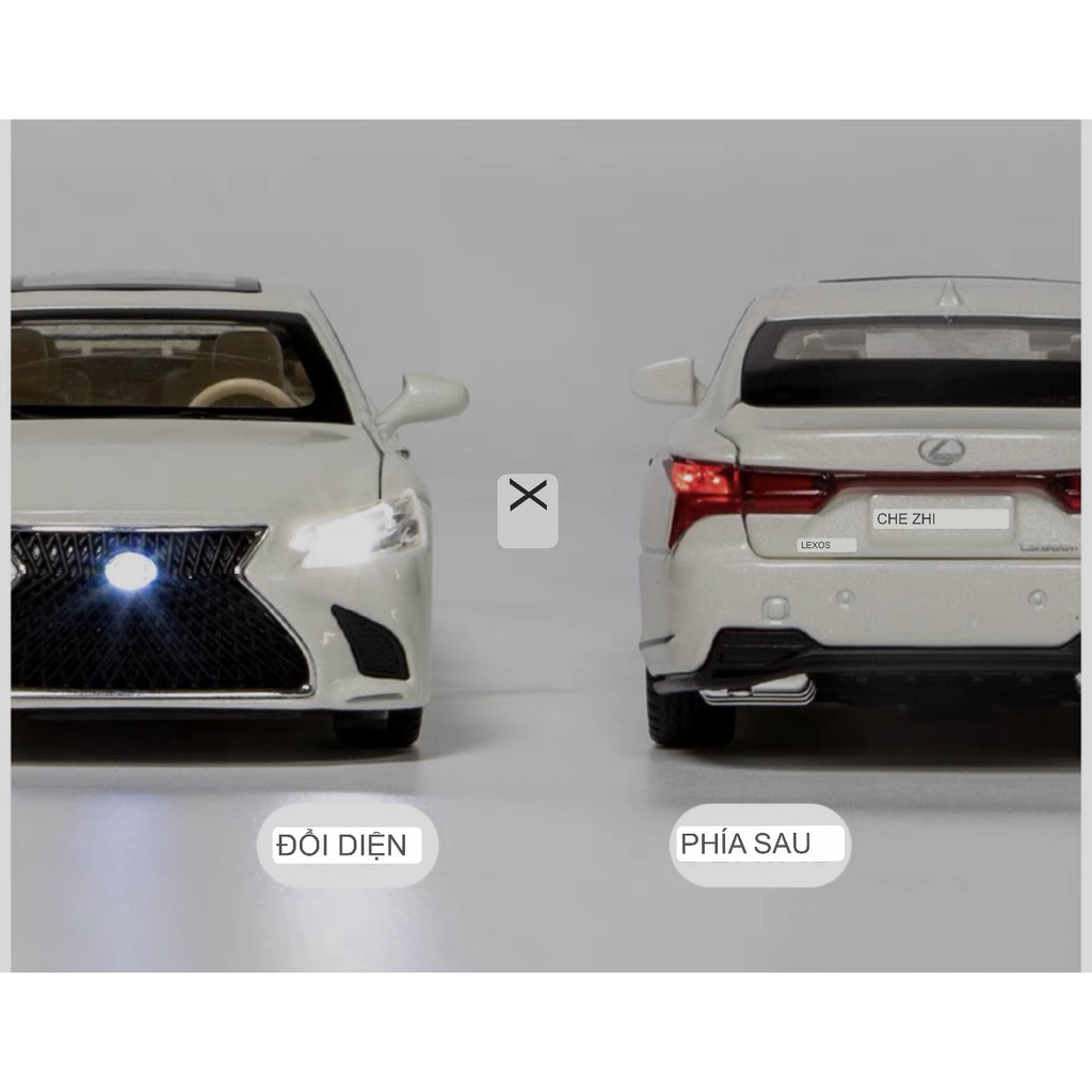 Decor xe mô hình Lexus hợp kim. Decor trang trí