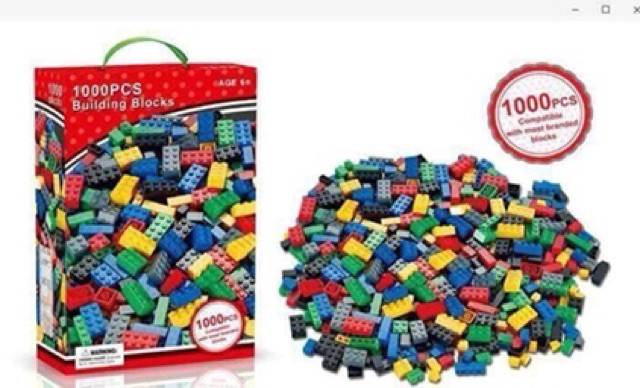 Bộ lego 1000 chi tiết cho bé