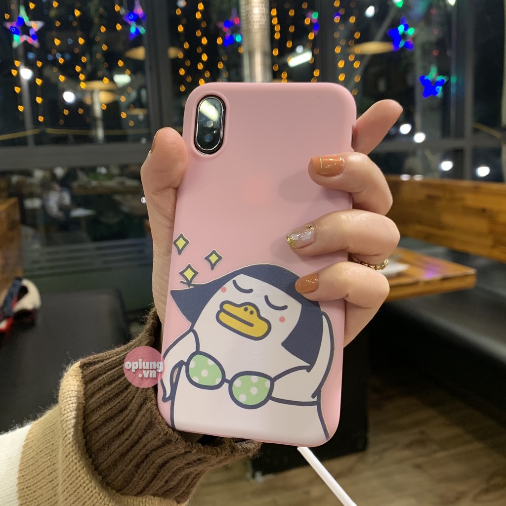 ốp lưng iphone hình vịt dễ thương ốp iphone từ 6 đến 11 pro max a88