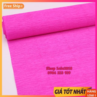 Giấy nhún, nhăn cuộn, gấp làm hoa (cuộn 50cm*2,5m)