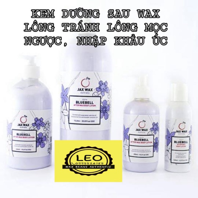 KEM DƯỠNG SAU TẨY LÔNG TRIỆT LÔNG NHẬP KHẨU ÚC JAX WAX