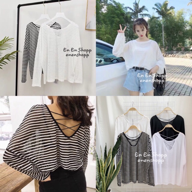 [ẢNH THẬT] Áo thun đan dây