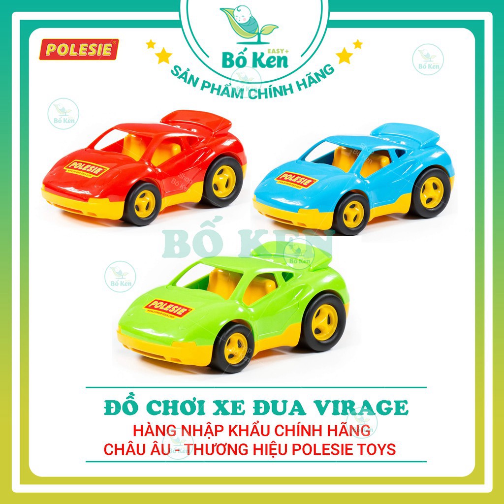 tuan105 Shop Bố Ken Đô Chơi Xe đua Virage - [ Hàng Nhập Khẩu Chính Hãng Châu Âu - Thương Hiệu Polesie Toys] tuan105