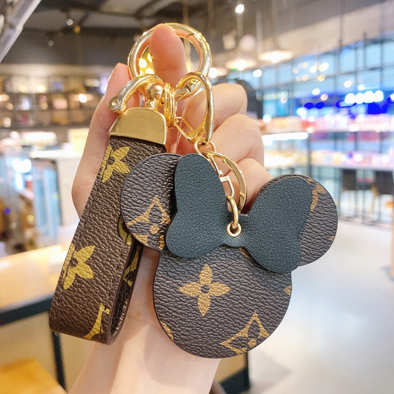 Lv Móc Khóa Hình Chuột Mickey Minnie Xinh Xắn