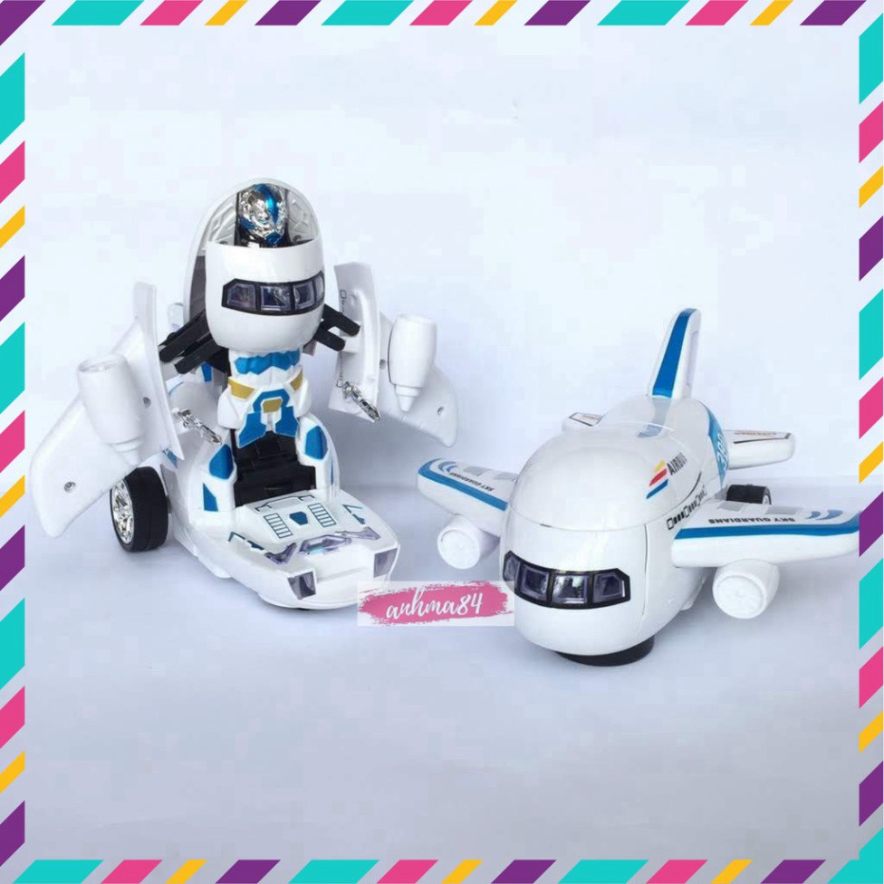 (sỉ lẻ)  Đồ Chơi Máy Bay Biến Hình Robot Airbus - No.8995 - mẫu mới 2019! (kho sỉ)