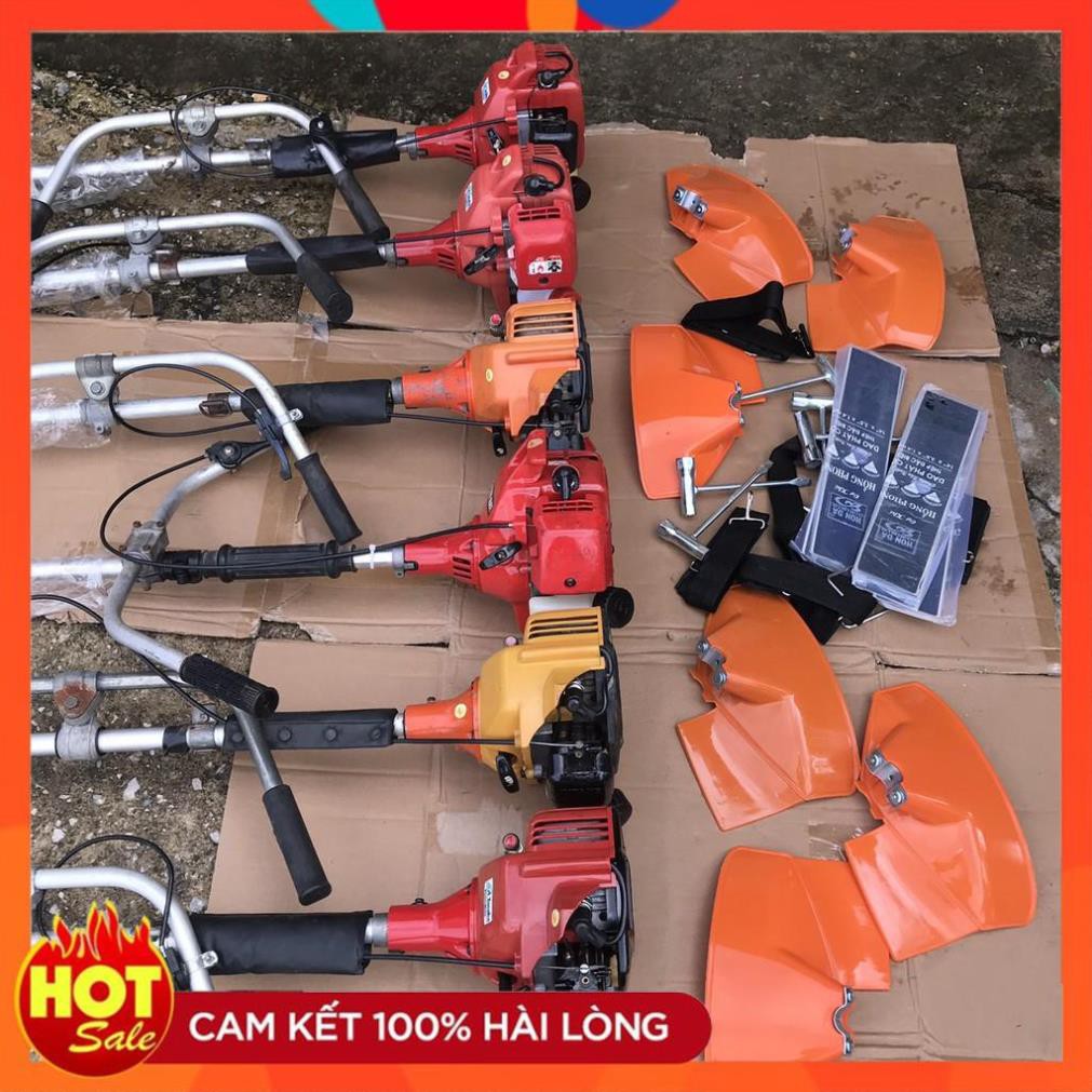 [Hàng Xịn] Máy cắt cỏ cầm tay  nhỏ gọn, nhẹ sử dụng dễ dàng tiện lợi. sản phẩm máy 2 kỳ sử dụng xăng pha nhớt