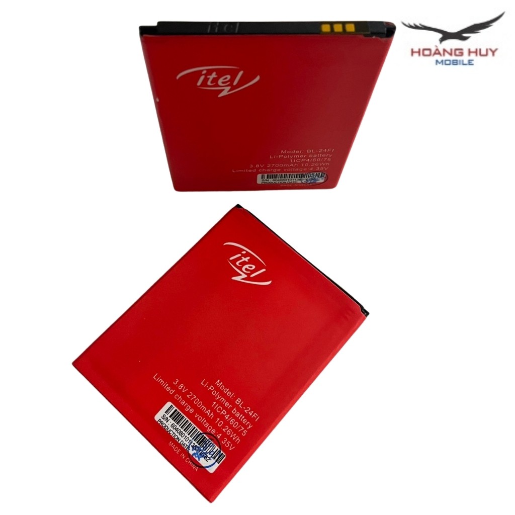 Pin Itel S12 BL-24FI Dung Lượng 2700mAh Hàng Zin Nhập Khẩu Bảo Hành 6 Tháng 1 Đổi 1