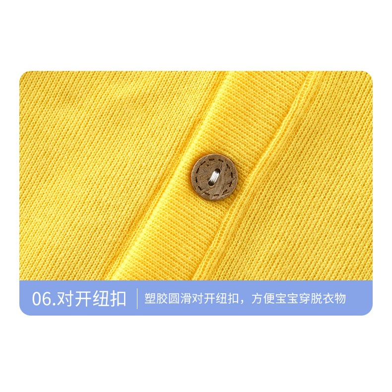 Áo Khoác Cardigan Dệt Kim Cổ Chữ V Dài Tay 60-120CM In Họa Tiết Hoạt Hình Cho Bé