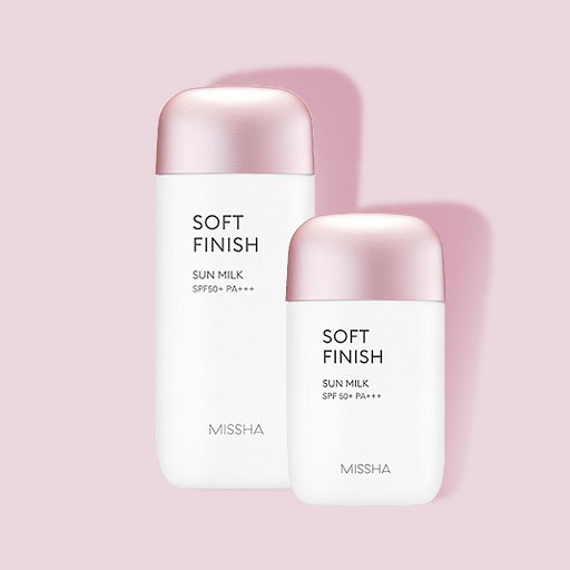 Kem chống nắng Missha Soft Finish Sun Milk SPF 50+/PA+++