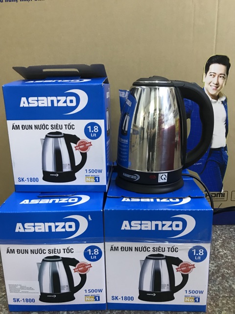 Ấm Siêu Tốc ASANZO MODEL SK1800- 1.8L