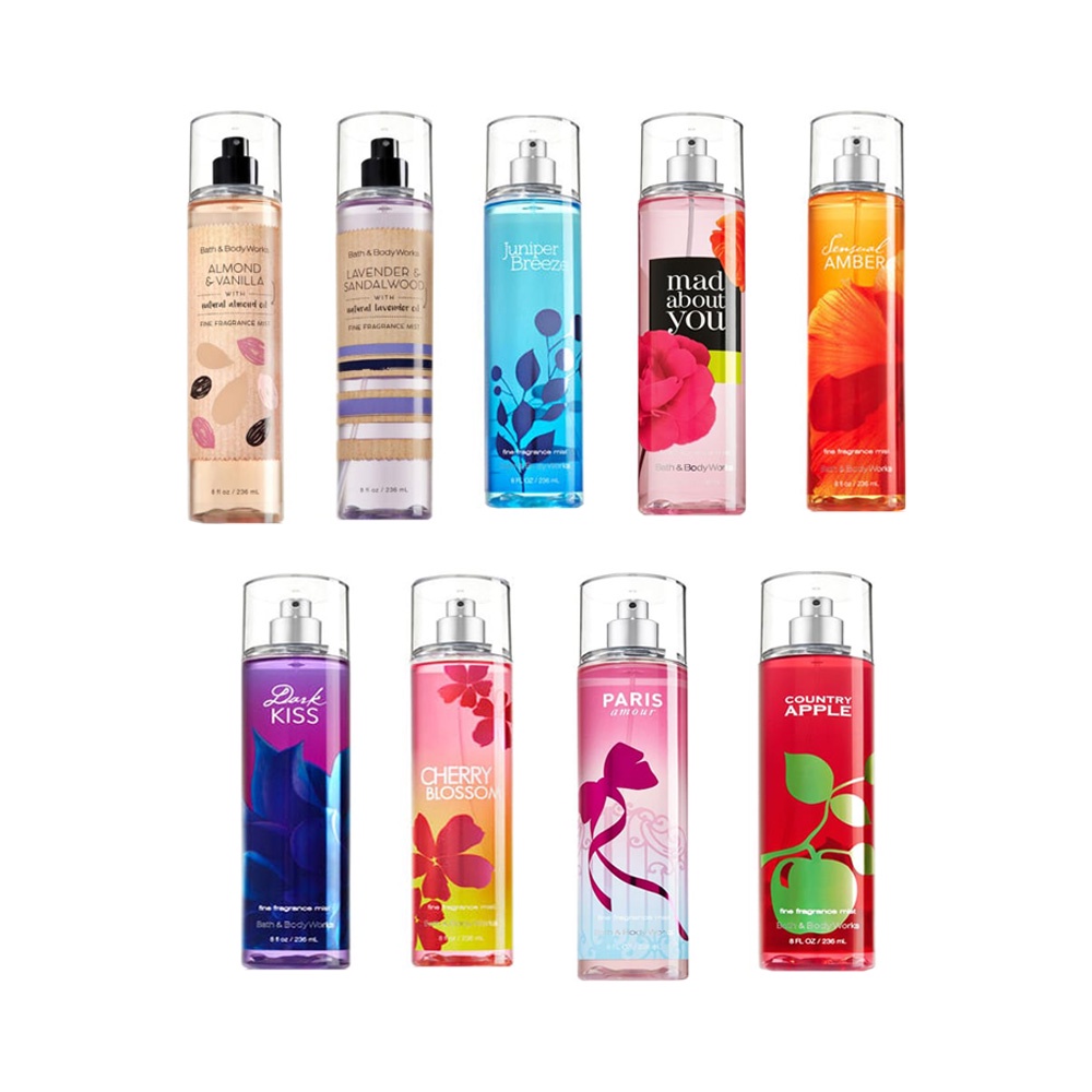 Xịt Thơm Toàn Thân Bath &amp; Body Works Fine Fragrance Mist 236mL