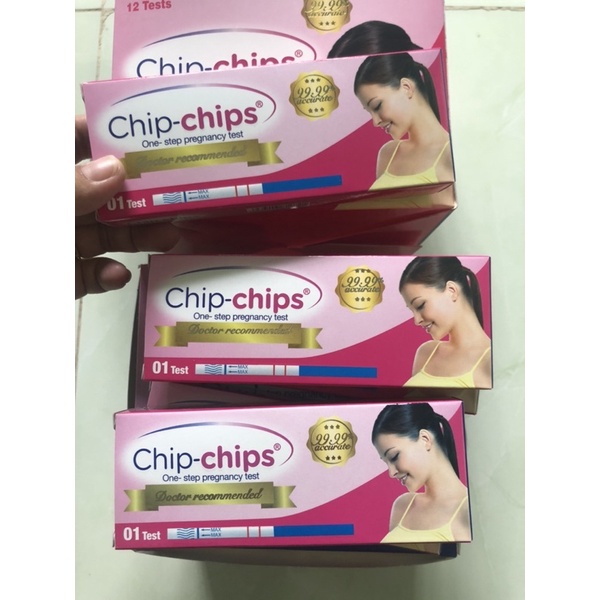 che tên sản phẩm  que thử thai chip - chíp(que thử thai nhanh)