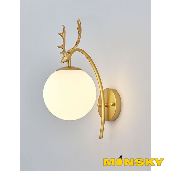 Đèn tường MONSKY VERSE trang trí nội thất sang trọng, tinh tế - kèm bóng LED chuyên dụng.