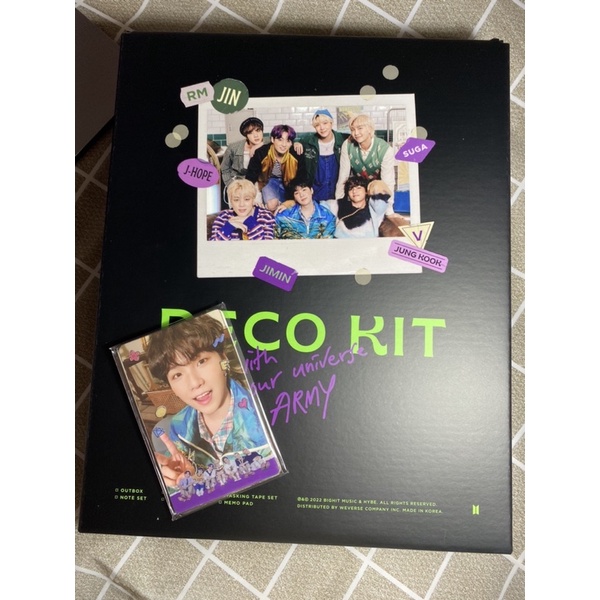 BỘ TRANG TRÍ NHÓM NHẠC BTS DECO KIT