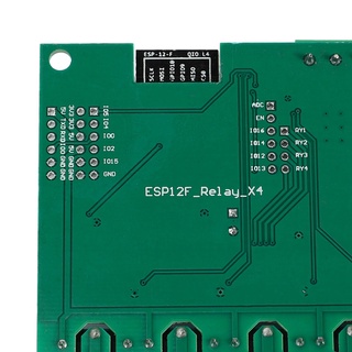ESP8266 Wireless WIFI 4 Channel Relay ule Wifi Development Board
