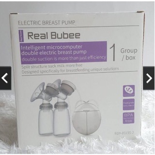 Máy hút sữa điện đôi Real bubee chính hãng