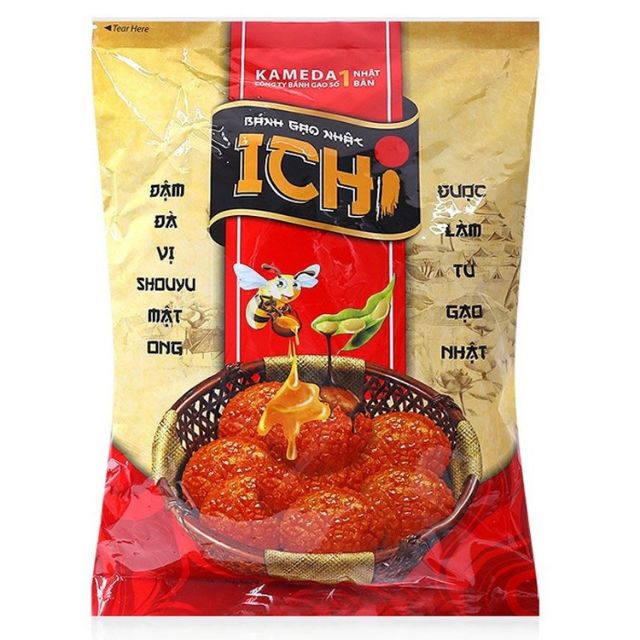 Bánh gạo Nhật Ichi 180g