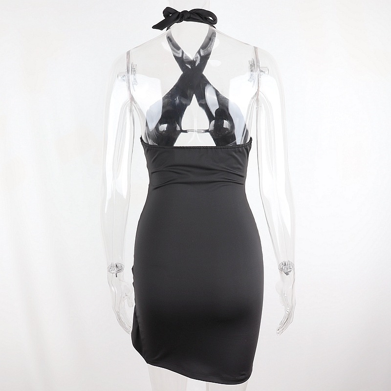 Đầm Ôm Body Đan Dây Lưng Phong Cách Quyến Rũ Dành Cho Nữ | BigBuy360 - bigbuy360.vn