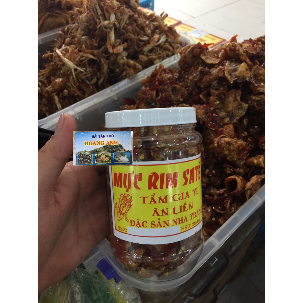 Mực rim satế nguyên con 500g. | BigBuy360 - bigbuy360.vn