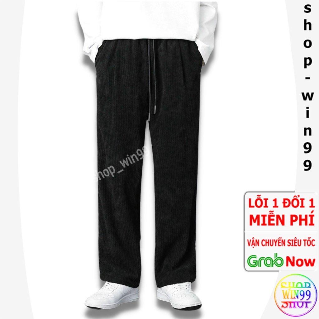 ⚡ GIÁ SẬP SÀN ⚡ Quần jogger unisex thể thao nam nữ ống xuông rộng thu đông phong cách Hàn quốc