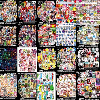 Sticker dán laptop - vali -nón bảo hiểm chống thấm nước siêu hot hit 2019 bộ sưu tập số 1