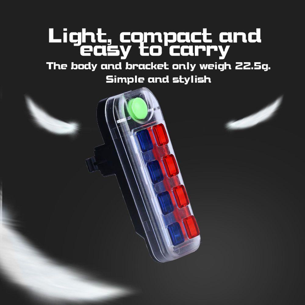 Đèn LED Hậu Xe Đạp TAYLOR1 5 Chế Độ Kèm Sạc USB Tiện Dụng Chất Lượng Cao