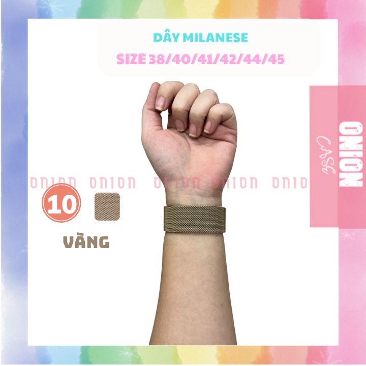 Dây đồng hồ APW thép không gỉ dành cho Series 7/6/5/4/3/2/1 đủ kích cỡ 38/40/41/42/44/45MM