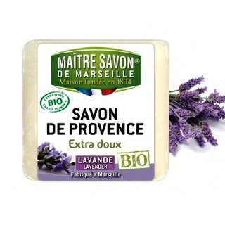 - xà phòng pháp hữu cơ hương lavender - hiệu matre savon de marseille