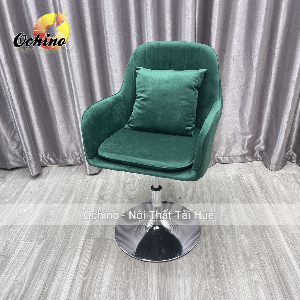 Ghế Xoay Văn Phòng, Ghế Xoay Học Sinh Chân Thấp 30-50Cm Mẫu Vân Sò Sang Chảnh (Hàng Có Sẵn)