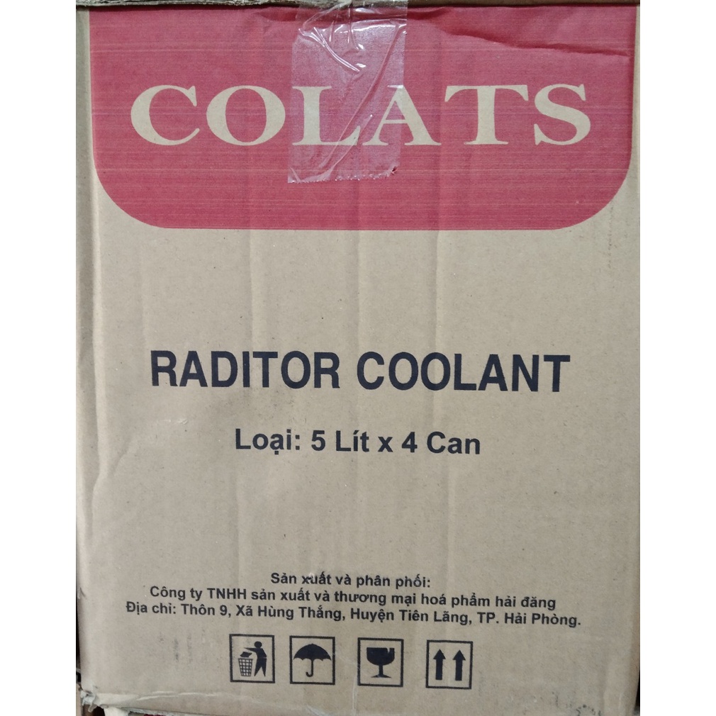 Nước làm mát động cơ ô tô Colats Raditor Coolant 5L