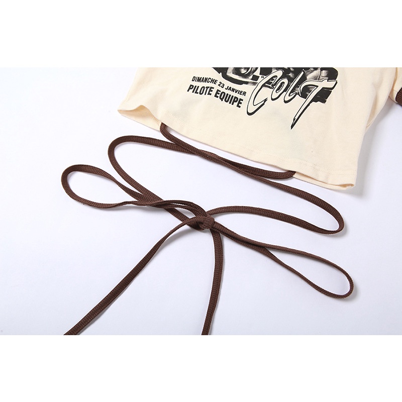 Áo Thun Ôm Cổ Tròn Thời Trang Quyến Rũ Dành Cho Nữ 2022