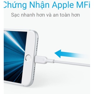 Cáp sạc powerline ii lightning - dài 1.8m - a8433