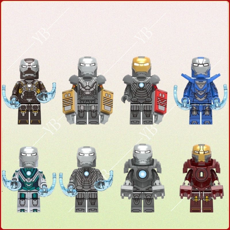 Bộ Đồ Chơi Lắp Ráp Mô Hình Nhân Vật Avengers