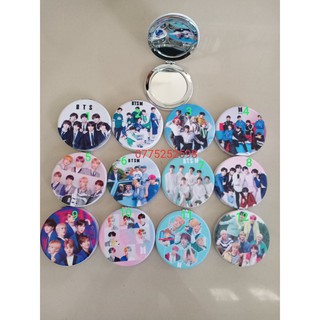 Gương tròn Bangtan in 2 mặt