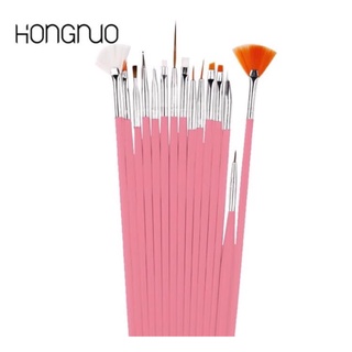Bộ 15 cây cọ làm móng (freeship)