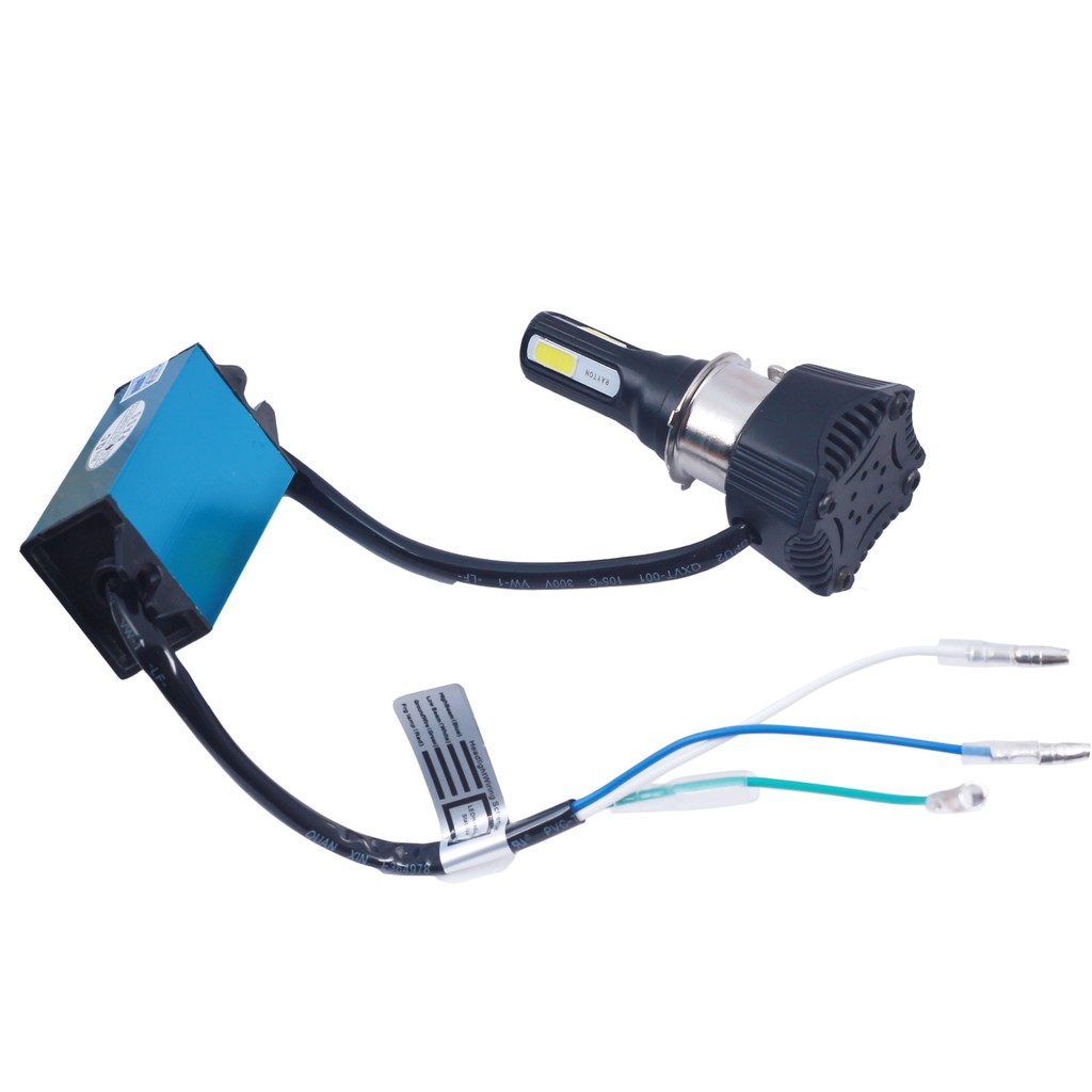 Đèn Led Fa-cos M02G 4400lm gắn xe máy (sáng trắng)