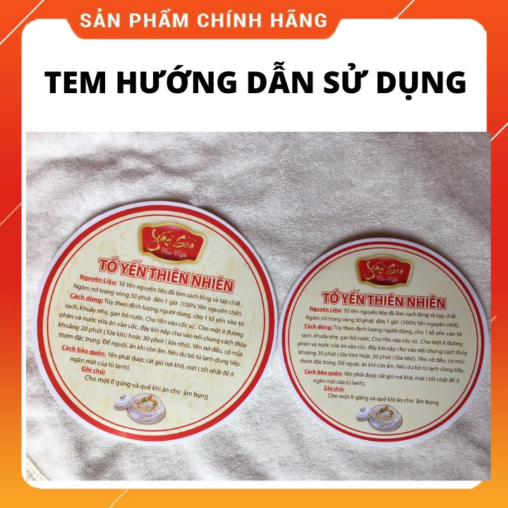 50 tem hướng dẫn sử dụng yến sào