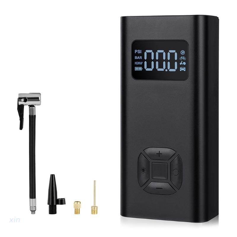 Máy Bơm Lốp Xe Mini Chuyên Dụng Cho Xe Máy/Xe Hơi/Xe Đạp
