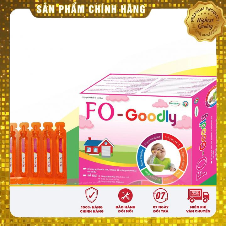 Fo - Goodly Tăng cường hấp thu dưỡng chất, giúp ăn ngon miệng, tăng cường sức đề kháng cho cơ thể ... !!!