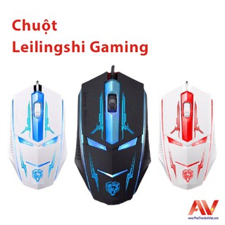 Chuột có dây Leilingshi - Gaming Mouse - Chuột chơi game, dùng văn phòng siêu nhạy - Đủ các màu
