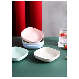 SET 8 DĨA NHỰA LÚA MẠCH