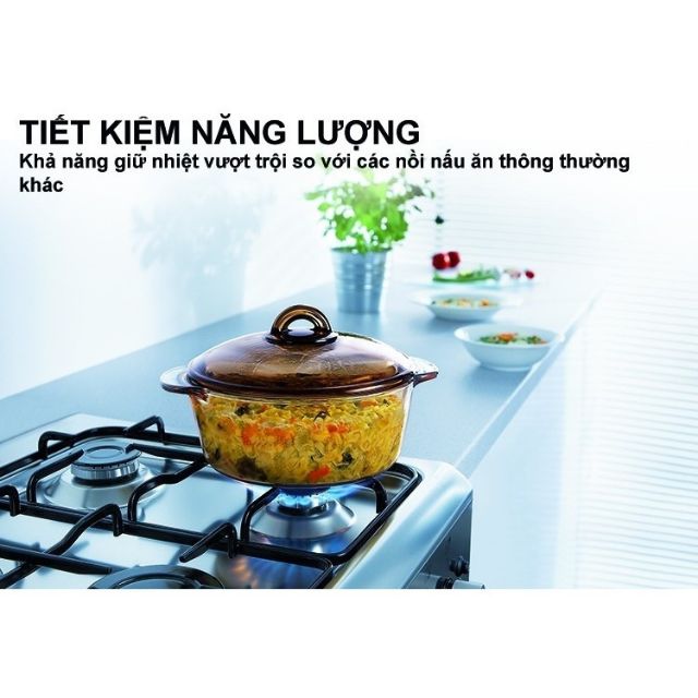 Nồi thủy tinh Luminarc 1L