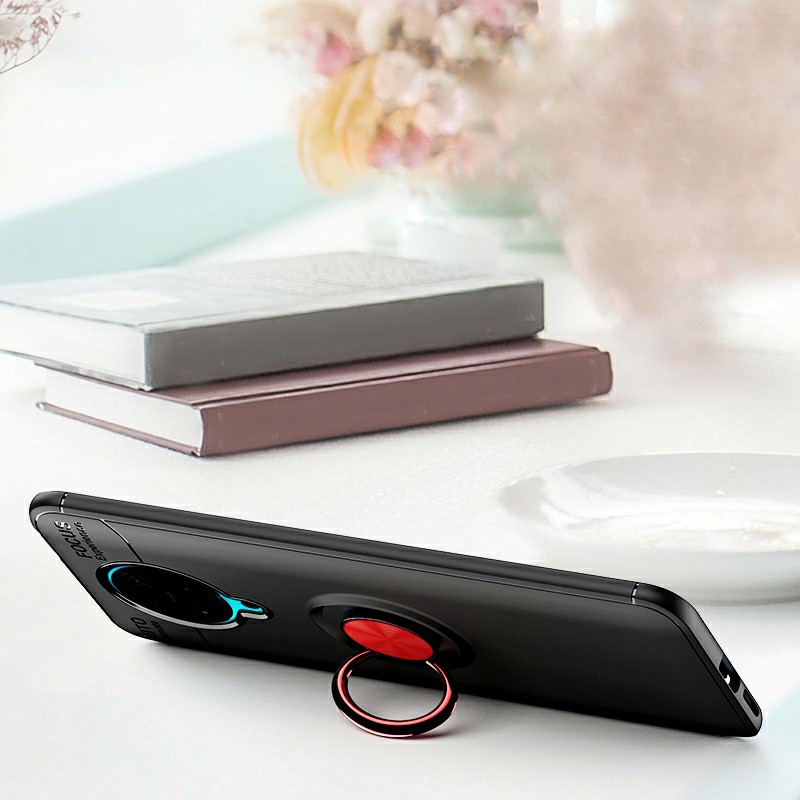 Ốp lưng Redmi K30 Pro / K40 / K40 Pro / Poco F3 / Poco F2 Pro chống sốc giá đỡ hiệu Auto Focus siêu bền 1