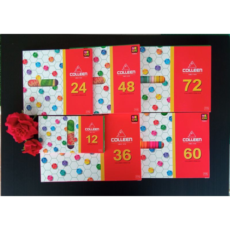 Bút chì màu COLLEEN 48-72 màu